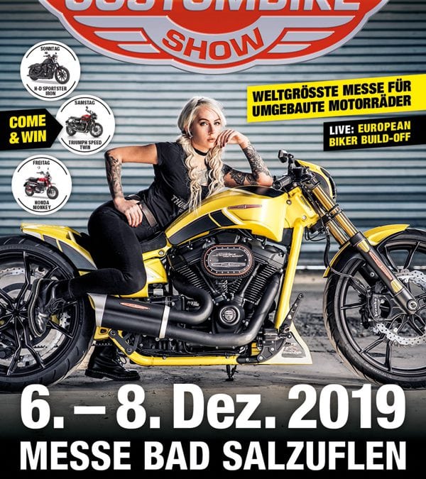 Custombike-Show 2019 – wir sind mit dabei